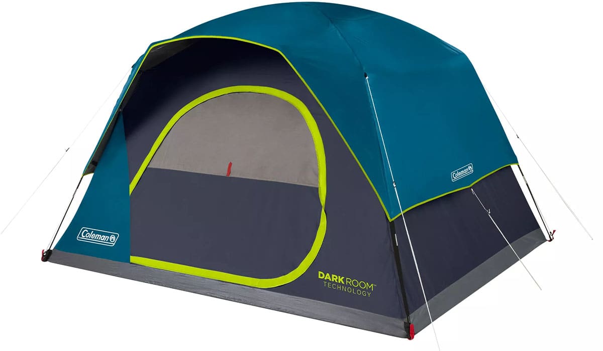 Coleman Dark Room Skydome 6-Person Tent - Fastest Setup