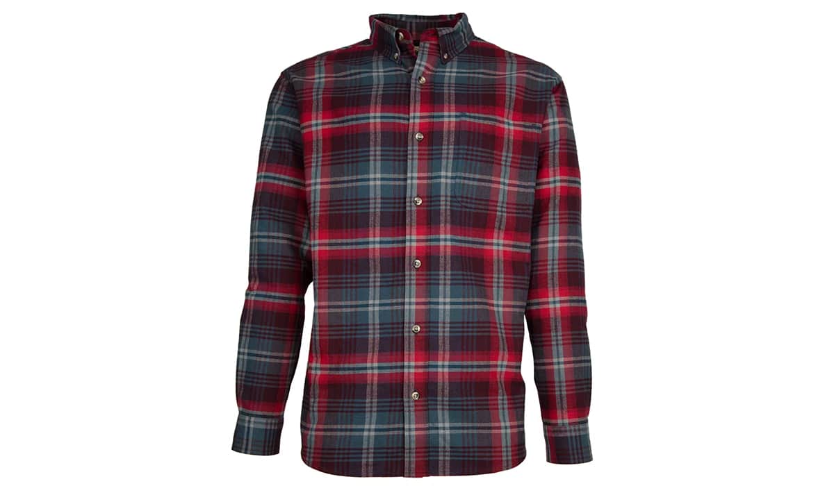 RedHead Silent-Hide Button-Down Long-Sleeve Shirt for Men