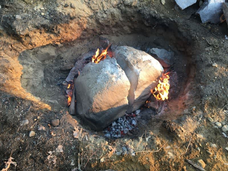 Excavate Rocks Like the Ancients – With Fire
