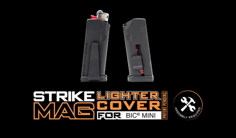 Maintain Your Flame: Strike Mag Lighter Cover for BIC Mini