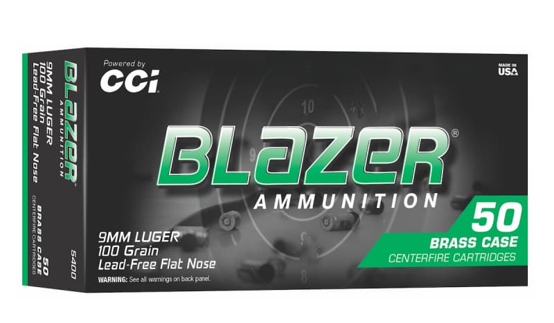 Blazer Brass Lead-Free Clean-Fire: A No-Lead 9mm Option
