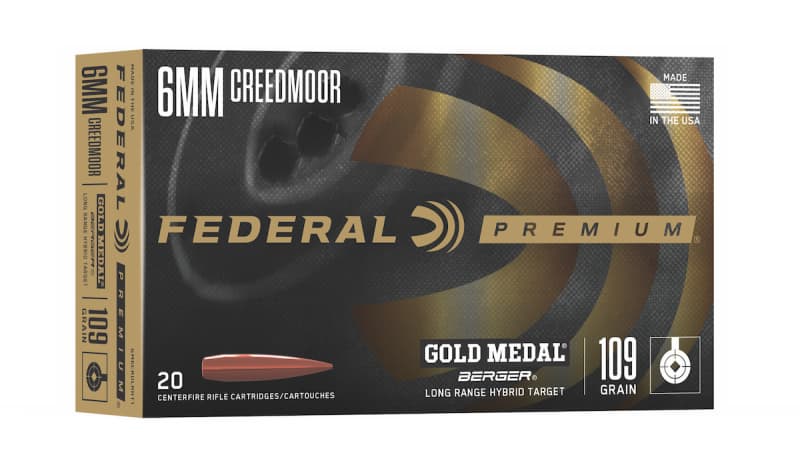 NEW From Federal: Gold Medal Berger 6mm Creedmoor