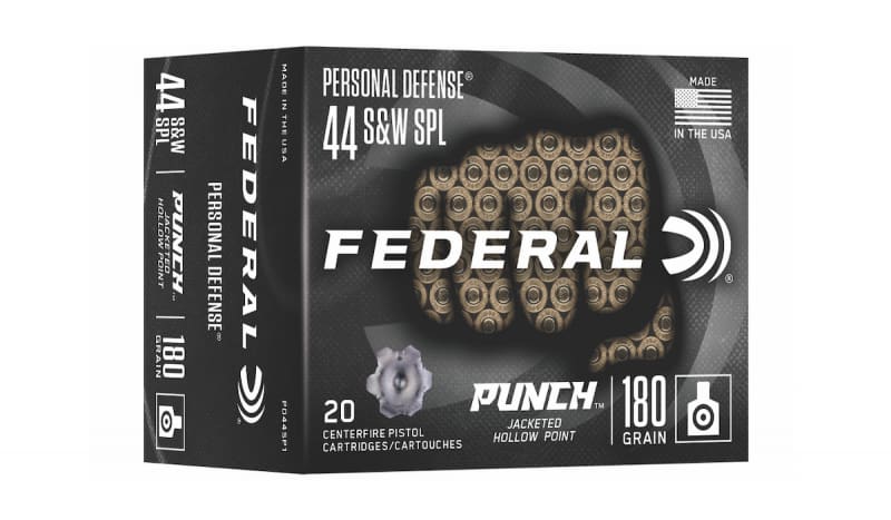 Federal Punch Line Now Includes 44 S&W Special