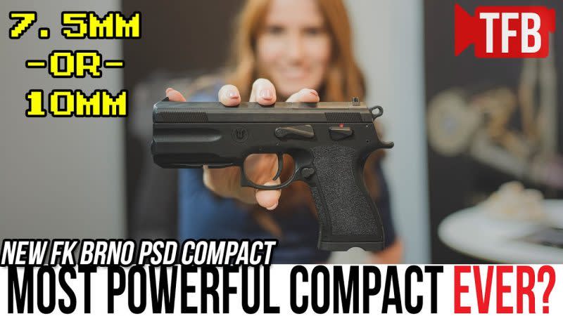 TFBTV@IWA 2022 – Most Powerful Compact Pistol Ever? NEW FK BRNO PSD-C