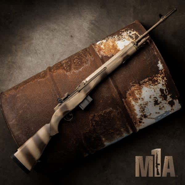 New NBS Exclusive Two-Tone Desert FDE M1A Rifles From Springfield