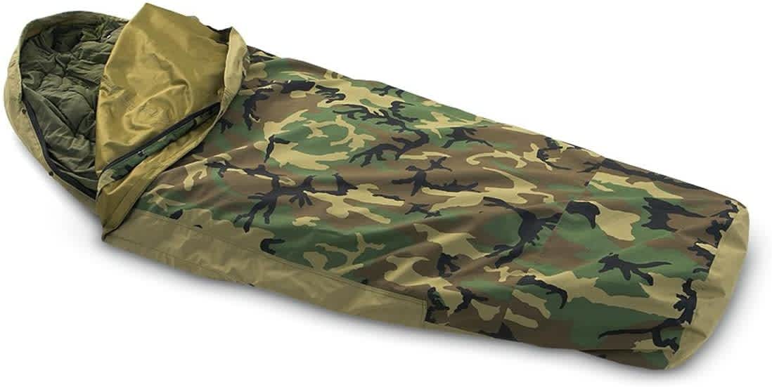 Tennier Woodland Camouflage Waterproof Bivy Cover