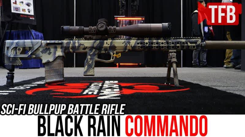 [SHOT Show 2023] TFBTV: A Sci-Fi Bullpup Battle Rifle from Black Rain Ordnance?