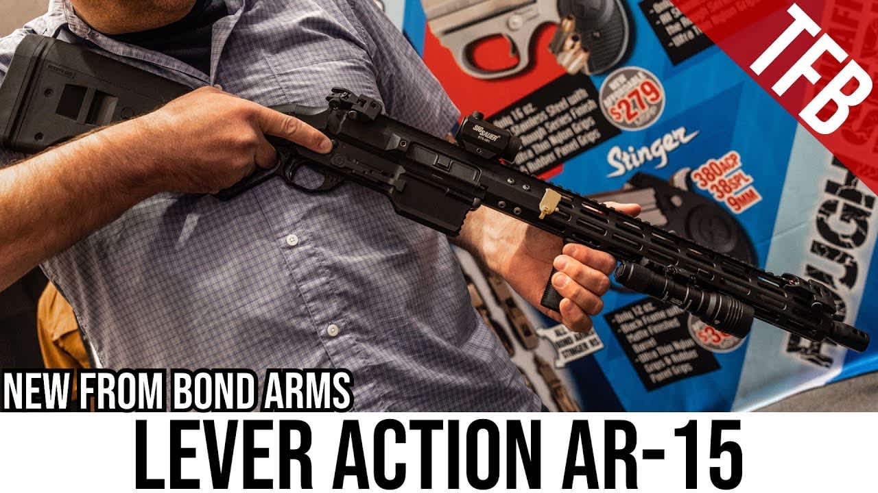 [SHOT 2023] An (Actually Good) LEVER ACTION AR Rifle!