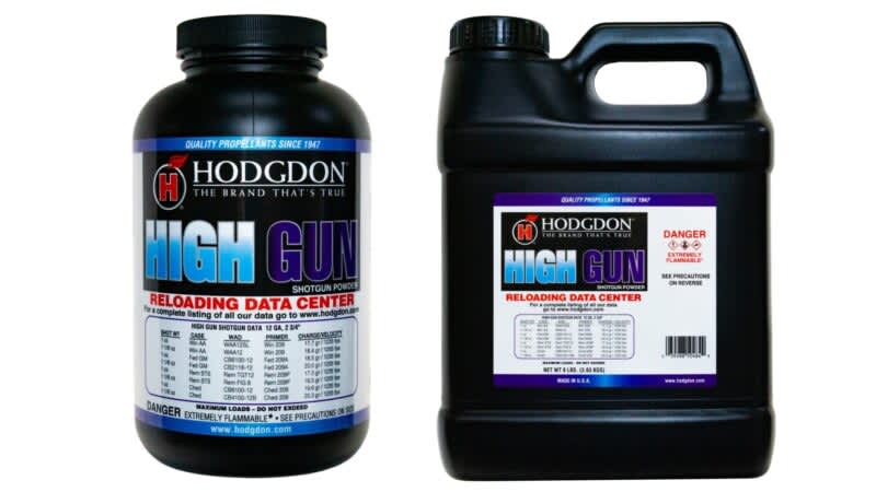 Hodgdon’s New 12-Gauge Dedicated “High Gun” Shotshell Powder