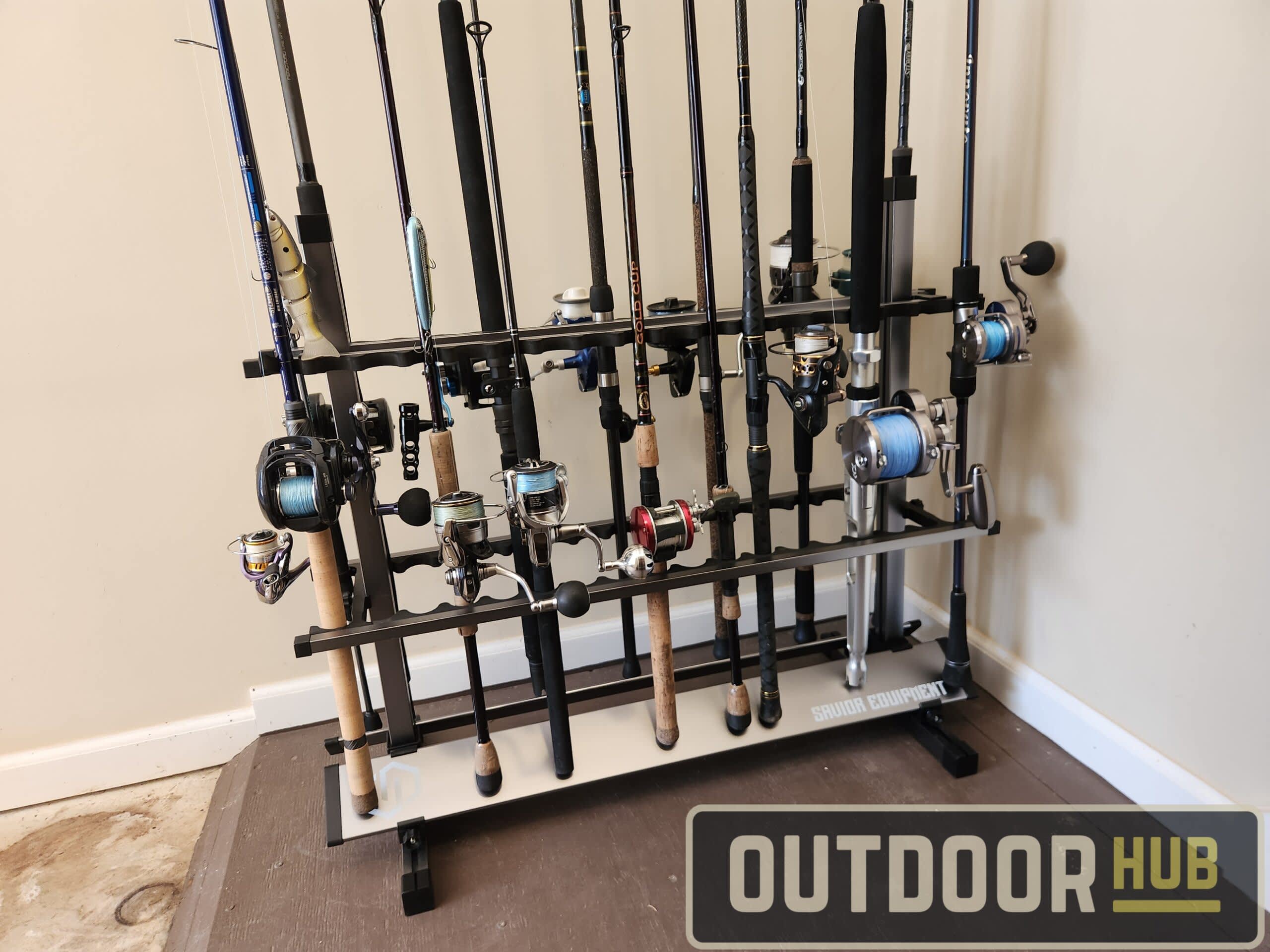 OHUB Review: Savior Equipment Aluminum Fishing Rod Racks