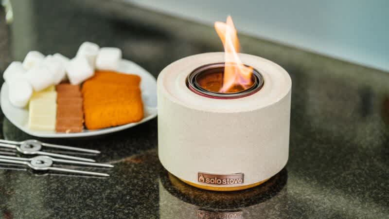 Cozy On the Countertops: Solo Stove’s New Cinder Indoor Fire Feature