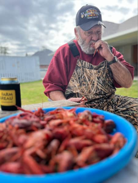 Freezing Crawfish for the Offseason