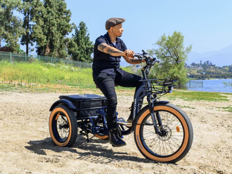 Experimente conforto e aventura incomparáveis ​​com o E-Trike Addmotor Grandtan X de suspensão total