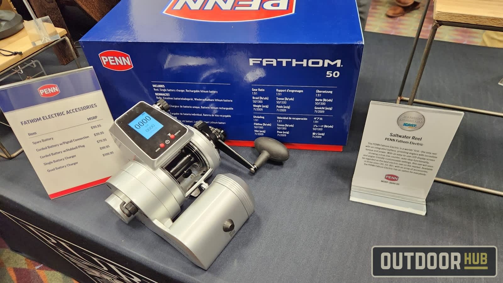 [ICAST 2024] PENN Launches NEW Fathom Cordless Electric Reel
