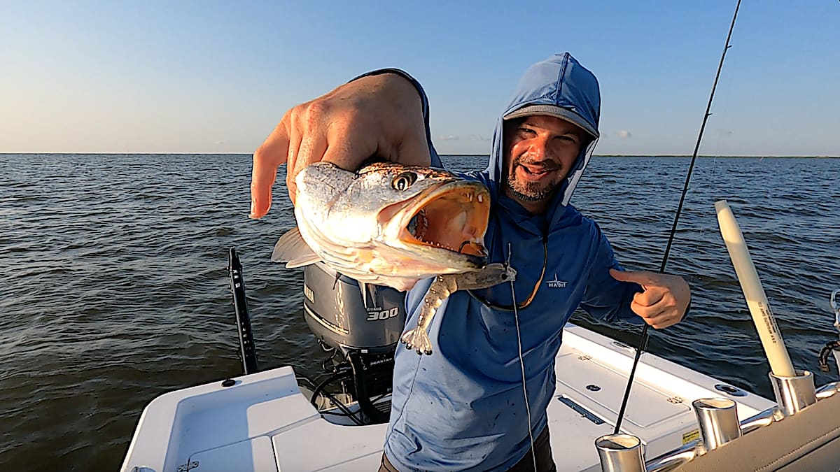 Looking for Speckled Trout? Try the Oyster Reefs!