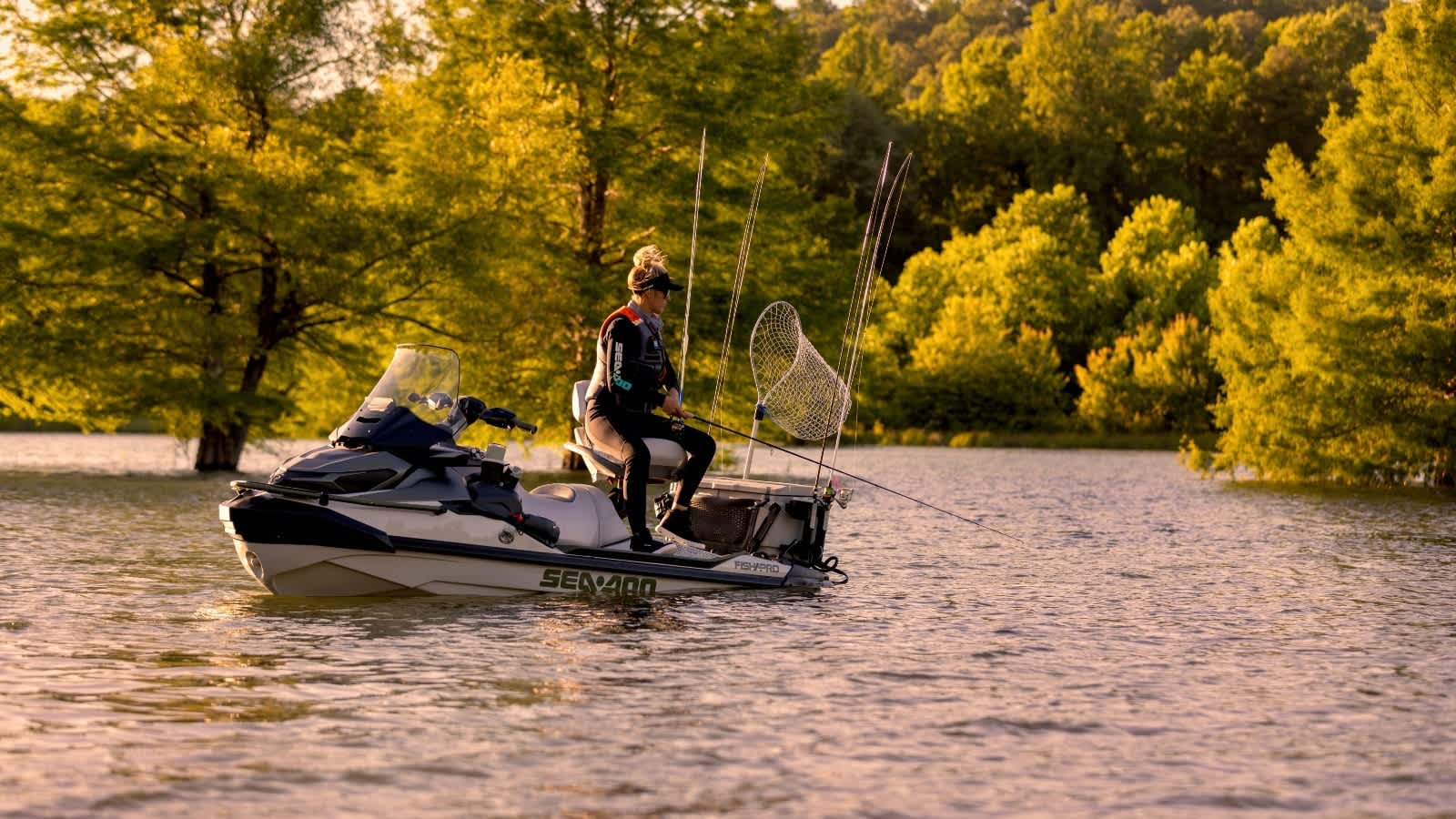 The NEW 2025 Sea-Doo FishPro Apex 300