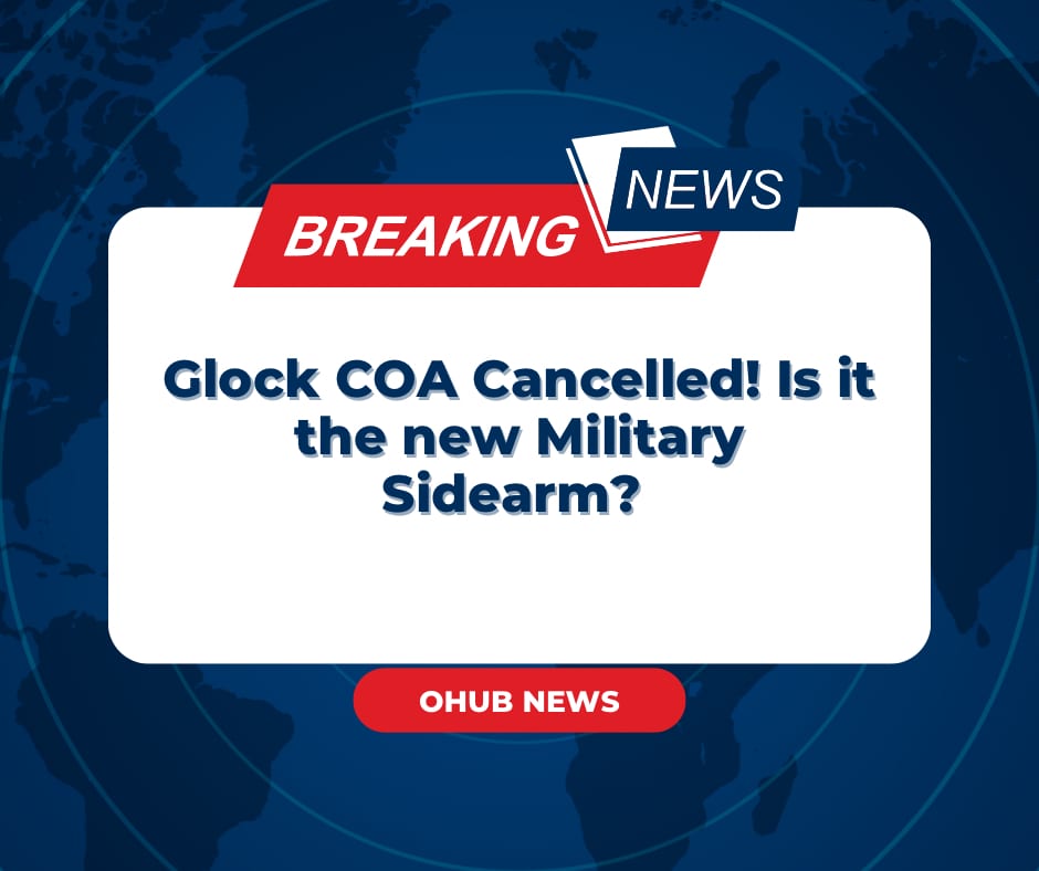 Glock COA Pulled from Market | OHUB News