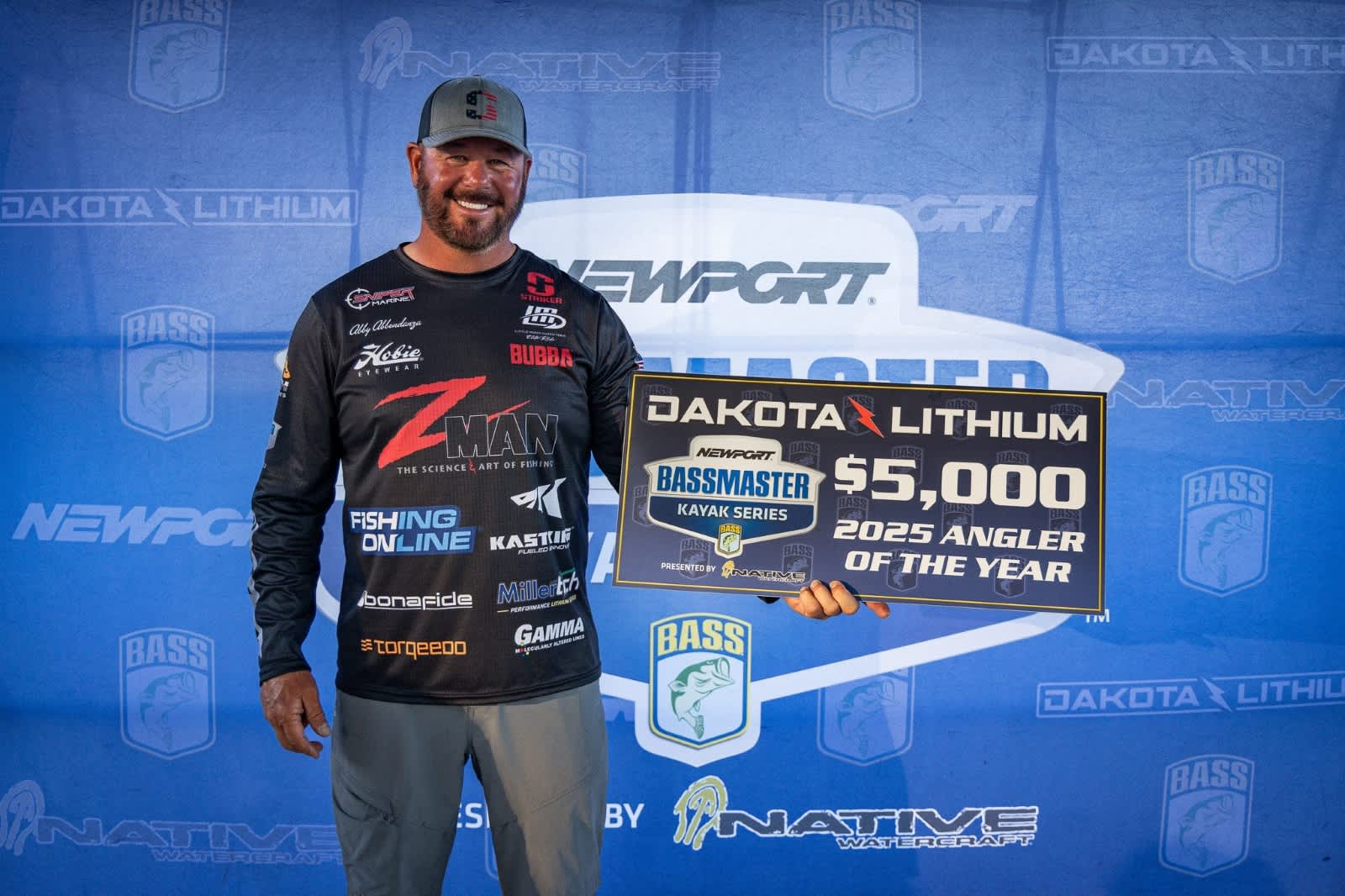 The 2025 Bassmaster Kayak Series Angler of the Year – Abby Abbondanza