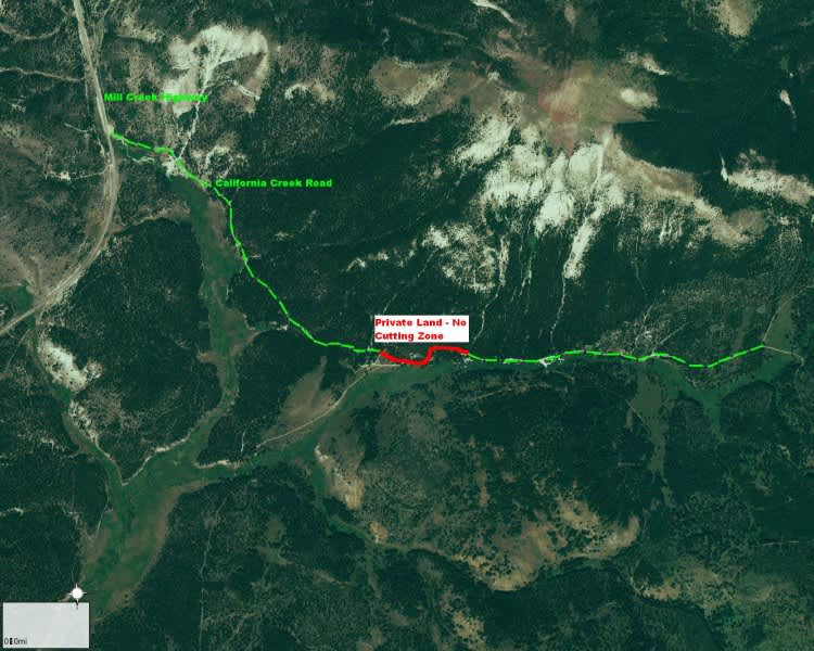 Firewood Cutting Allowed by Permit on Montana's Mont Haggin WMA