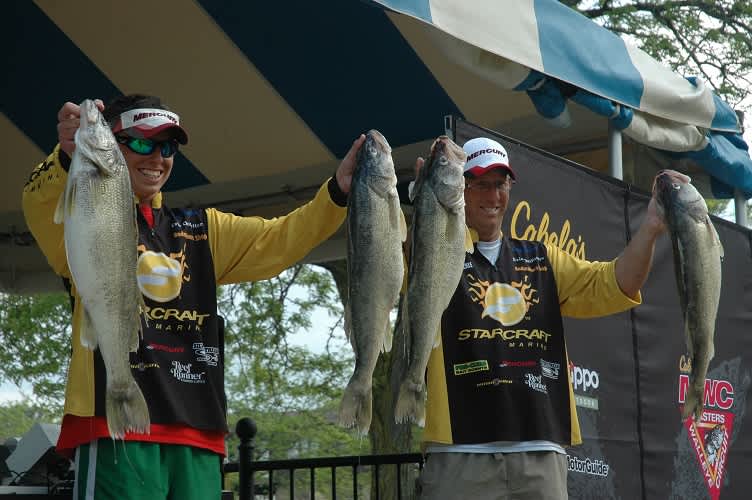Zarts Win Cabela’s Masters Walleye Circuit’s Lake Erie Tournament in
