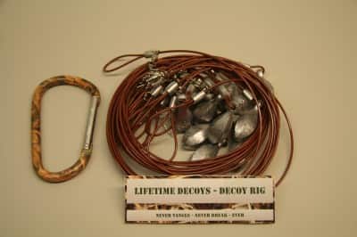 Forty-eight-inch rigs with four-ounce weights are versatile and usable in most environments.