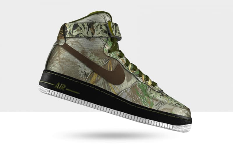 mens camo air force 1