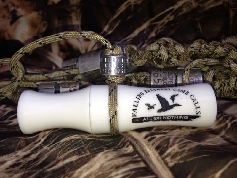 Falling Feathers Sidewinder Duck Calls Variety of Colors Available 