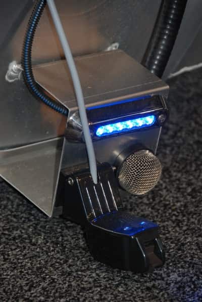 Attwood Marine offers underwater fishing lights for all sorts of aftermarket applications—including pontoon boats. Image by Dan Armitage.
