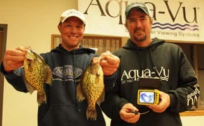 Second place finishers Nick Smyers and Kevin Fassbind.