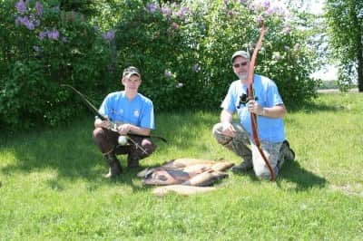 A day of bowfishing is a lot of fun and anyone can do it.