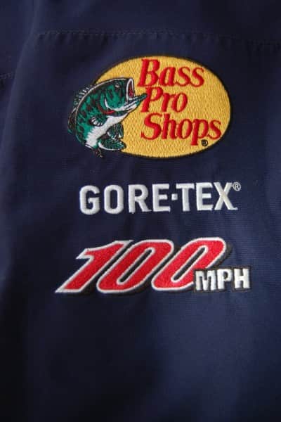 With the logo embroidered several places on the parka and bibs, everyone will know what you’re wearing.