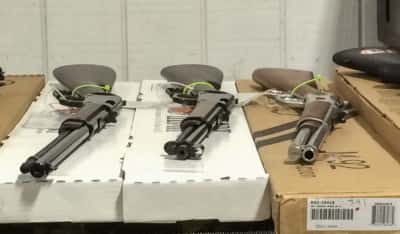 Fortunately, these were the only guns pointed at me this weekend.