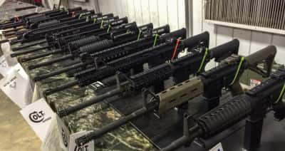 Not a single one of these rifles came equipped with a grenade launcher.