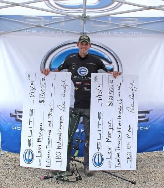 Elite Archery’s Levi Wins Third Leg of I.B.O. Triple Crown and