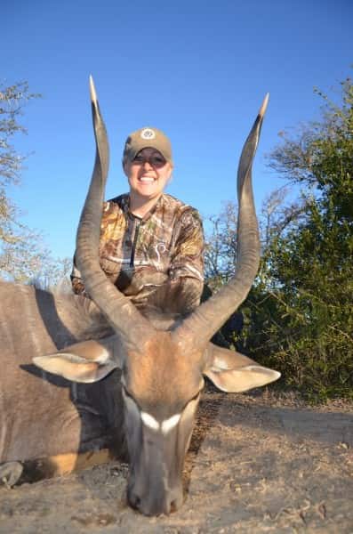A harvested nyala.