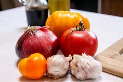 There's plenty of deliciousness that goes into making this dish.