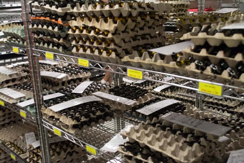 Here's the happy place - a stock room chock full of completed trigger assemblies either ready for testing or packaging and shipment.