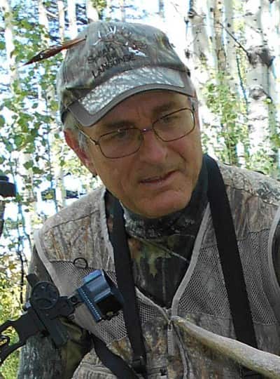For good luck, Patrick Durkin wore a flicker’s feather after finding it during a lunch break last week while bowhunting elk in Idaho.