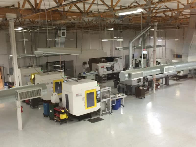 The folks at Timney wouldn't let me eat off the factory floor as I would have gotten it dirty.