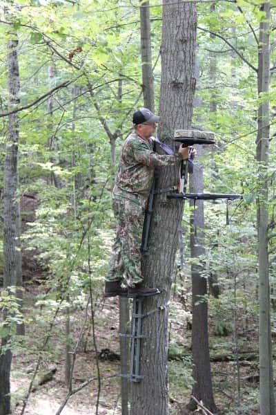 Today’s hang-ons are lighter and easier to install than ever. Climbing sticks are built to be portable and safe.