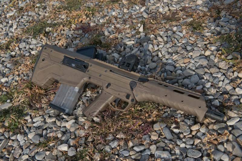 A fourth-generation prototype of the Desert Tech MDR that the author shot at a recent media event put on by the company. The rifle shown here is chambered in .308.
