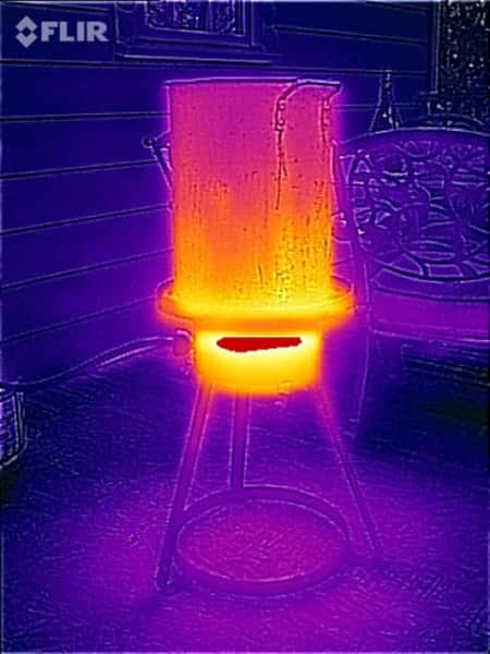 I made good use of a FLIR One while deep drying a turkey this Thanksgiving. I'm not quite sure how it helped me cook, but it was certainly entertaining.