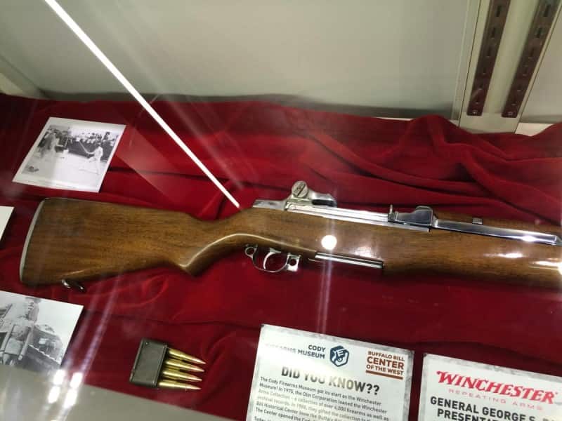 This particular rifle was presented by Winchester to General George Patton.
