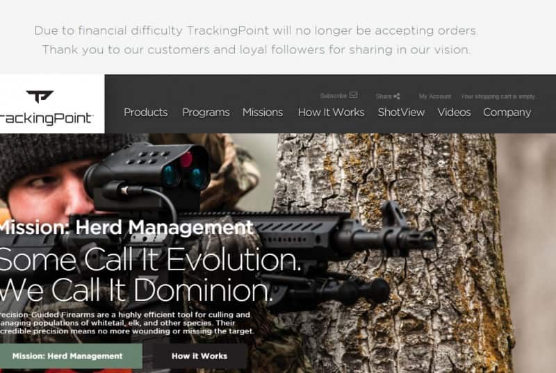 Screenshot from tracking-point.com.
