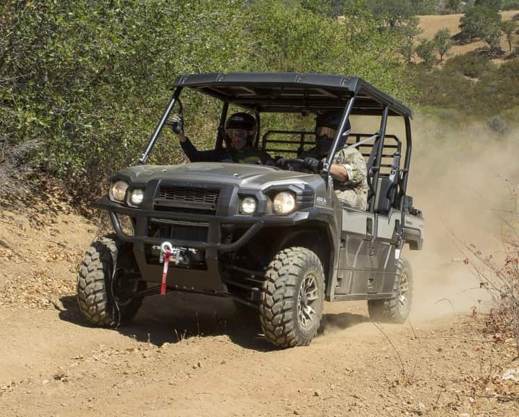 The biggest added feature of the Ranch Edition is the mounted and wired 4,000lb Warn ProVantage winch. Having a factory wired winch is worth a lot if you ask us.