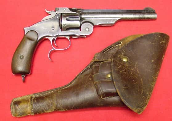 Image of a typical S&W Model 3, from Nemo5576 on Wikimedia Commons.