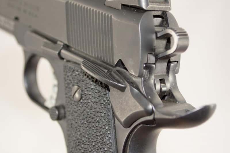 The generous safety is easy to engage, not like those "little nub" safeties on many compact guns.