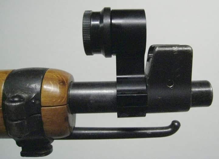 The front diopter sight from Swiss Products. Image courtesy Swiss Products.
