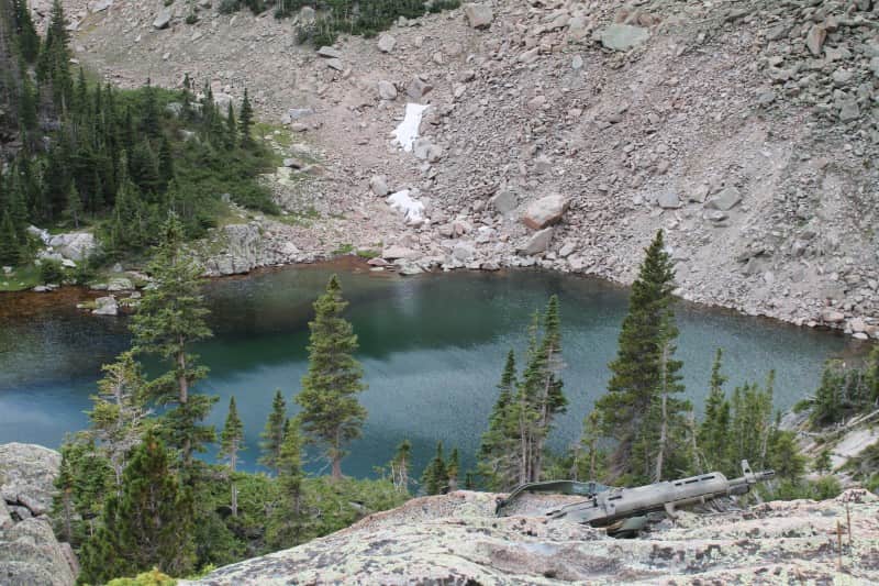 Cirque Lake, Pingree Park, Colorado.