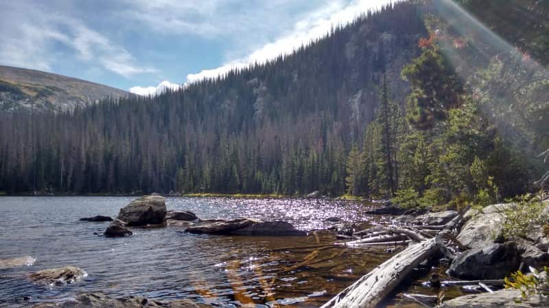 Comanche Lake, Pingree Park, Colorado.
